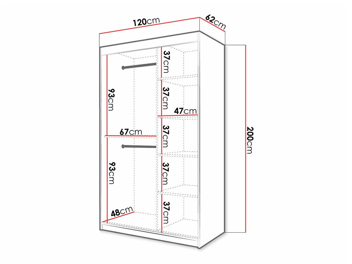 Garderobeskab Hartford 309
