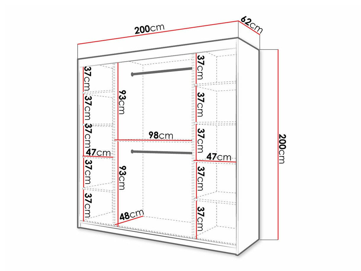 Garderobeskab Hartford 314