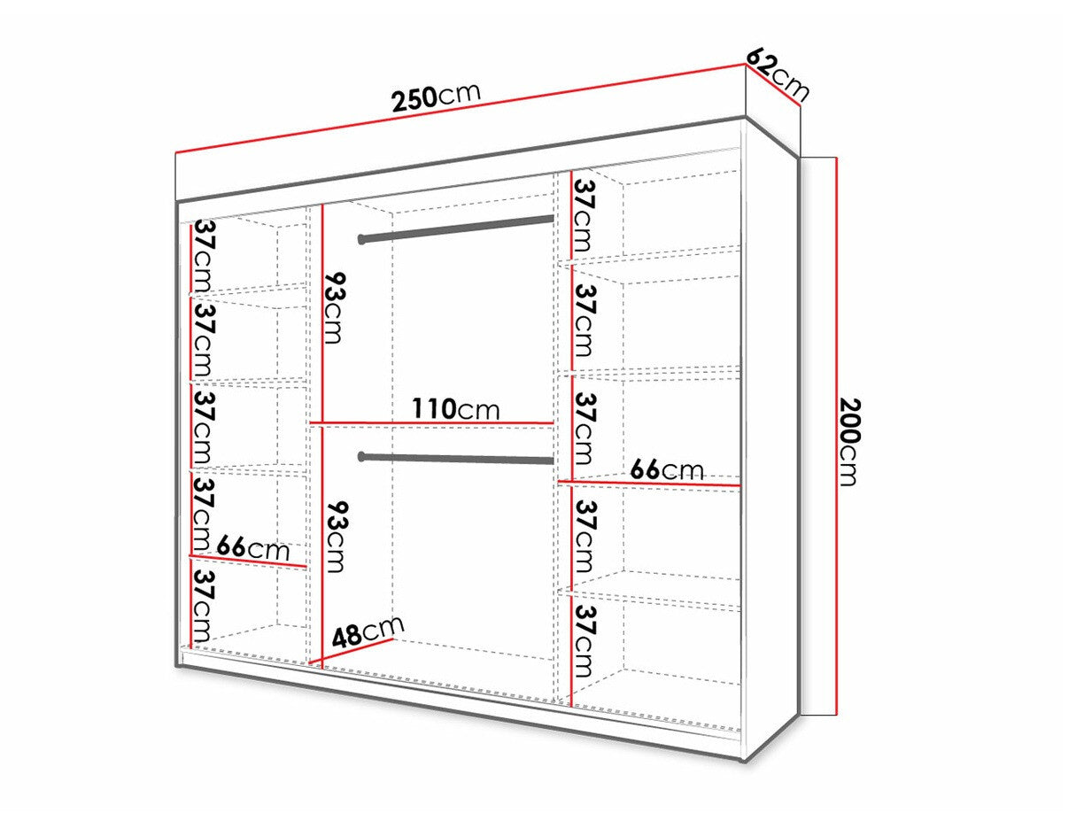 Garderobeskab Hartford 317