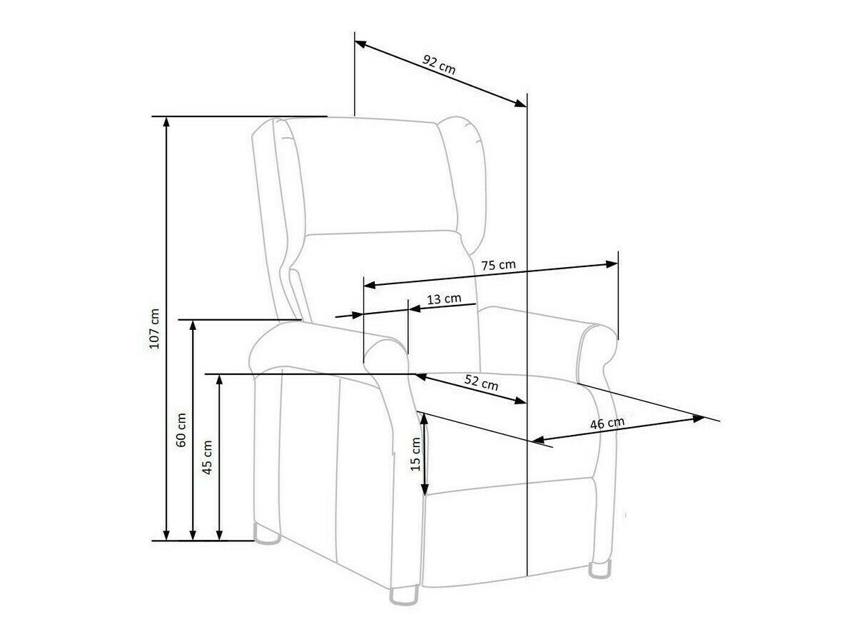 Lænestol Houston 878