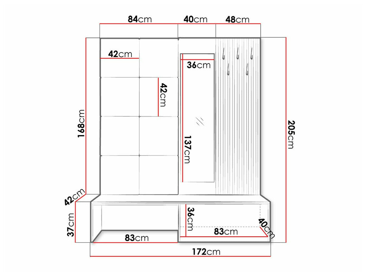 Entrésæt Hartford 322