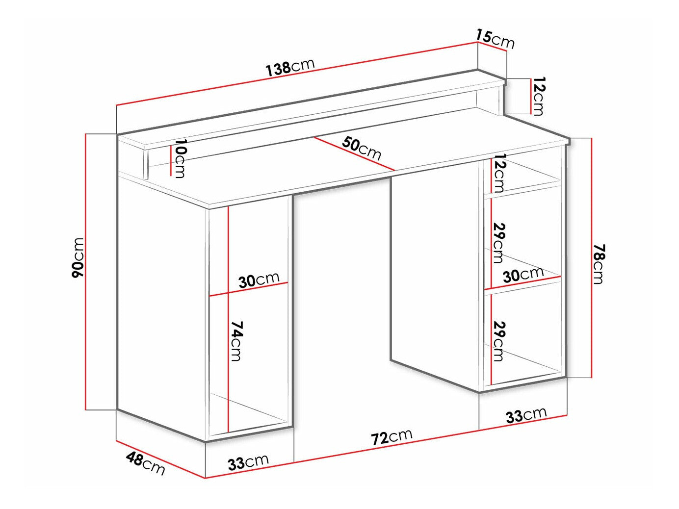 Gamingbord Hartford 323