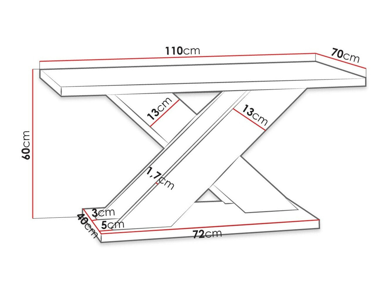 Sofabord Goodyear 116