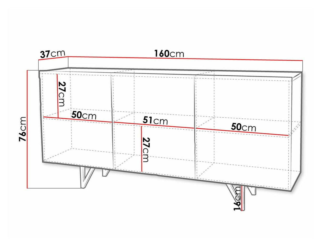 Sideboard Merced M101