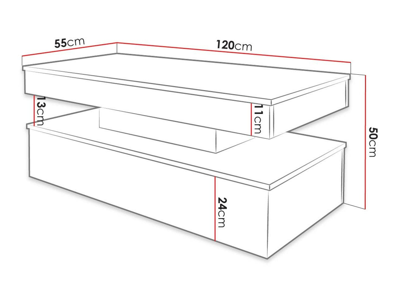 Sofabord Merced N100