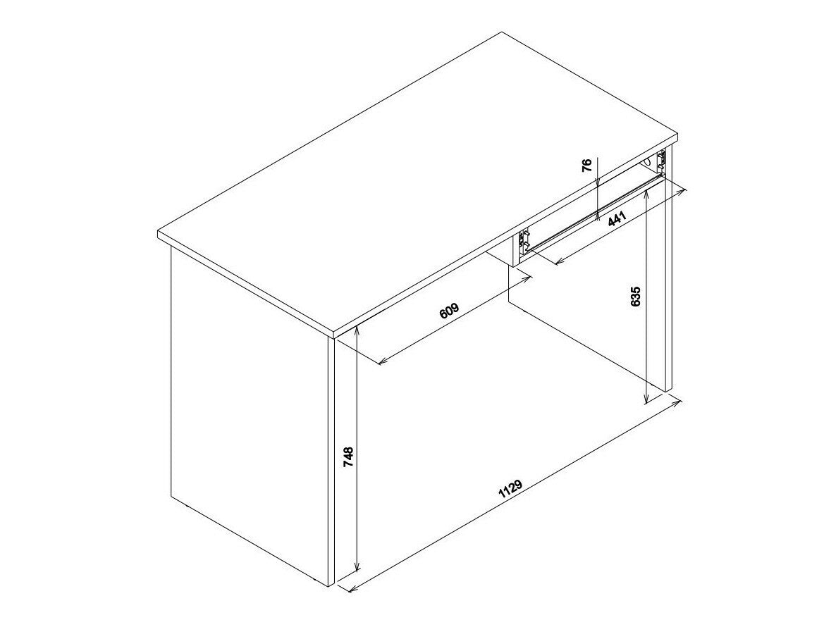 Skrivebord Orlando Y106