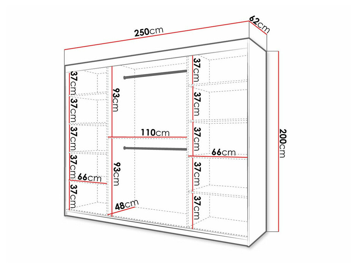 Garderobeskab Hartford 339