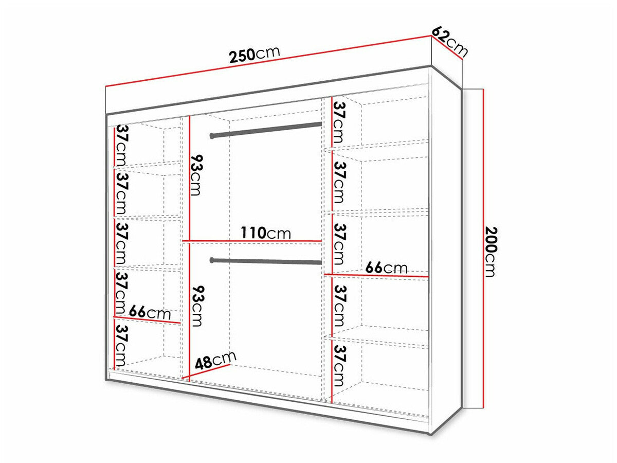 Wardrobe Hartford H125