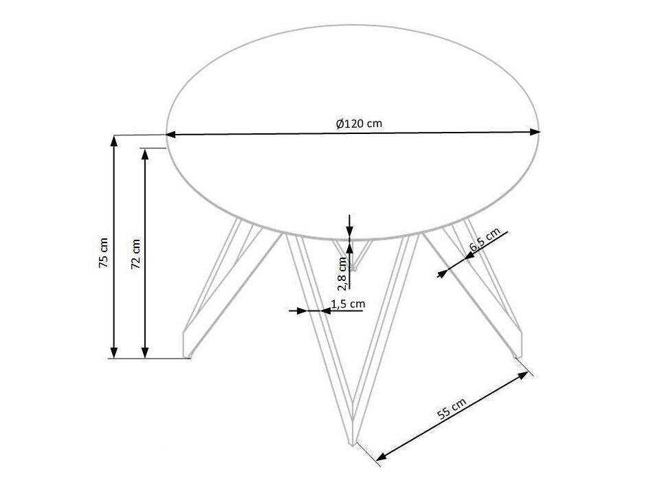 Spisestue-sæt Houston 736