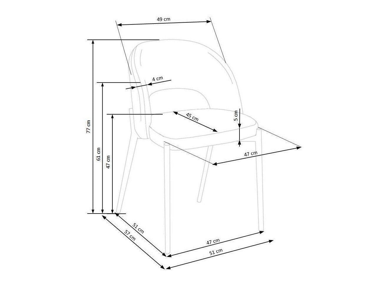 Spisestue-sæt Houston 736