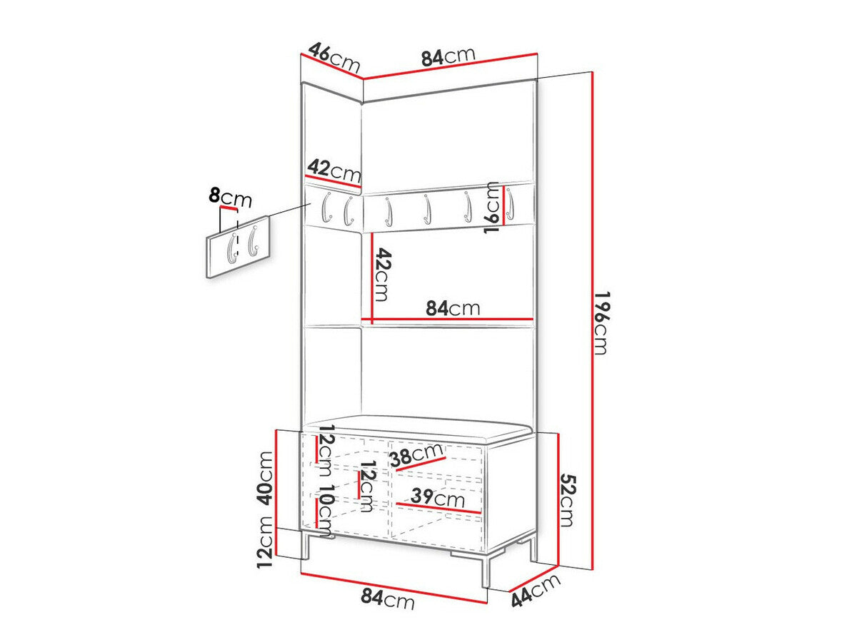 Hallway set Hartford F103