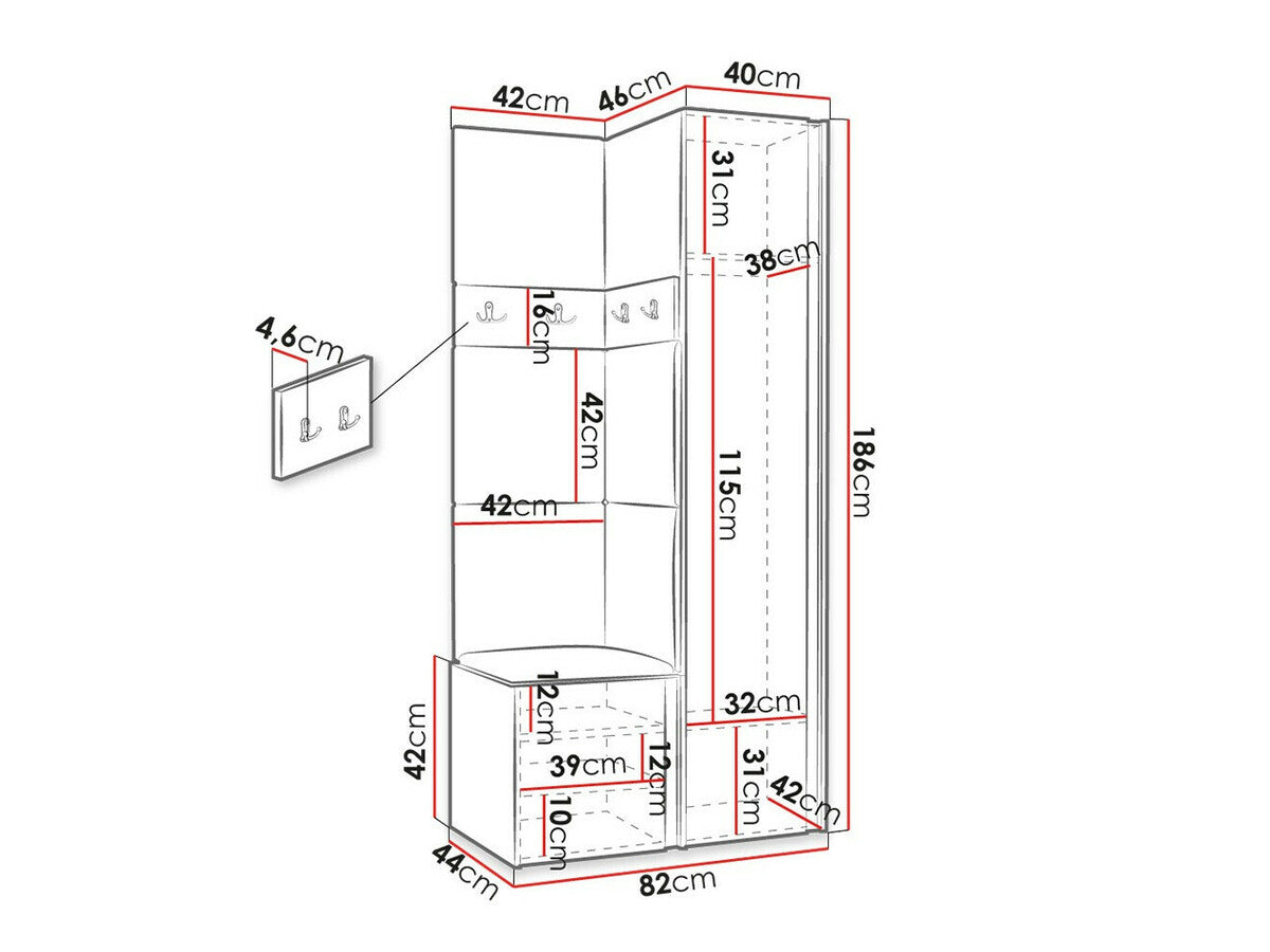 Hallway set Hartford 348