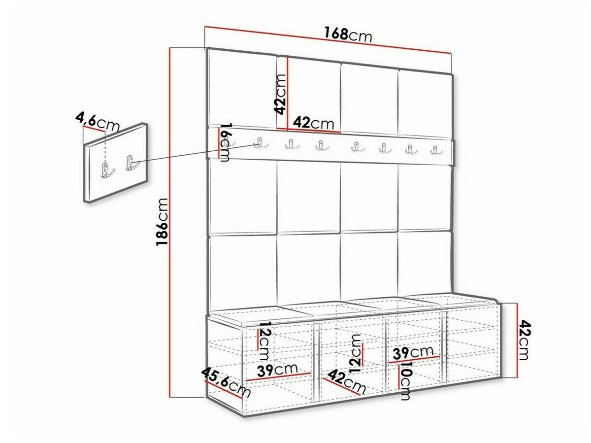 Entrésæt Hartford 268