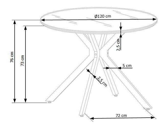 Spisestue-sæt Houston 754