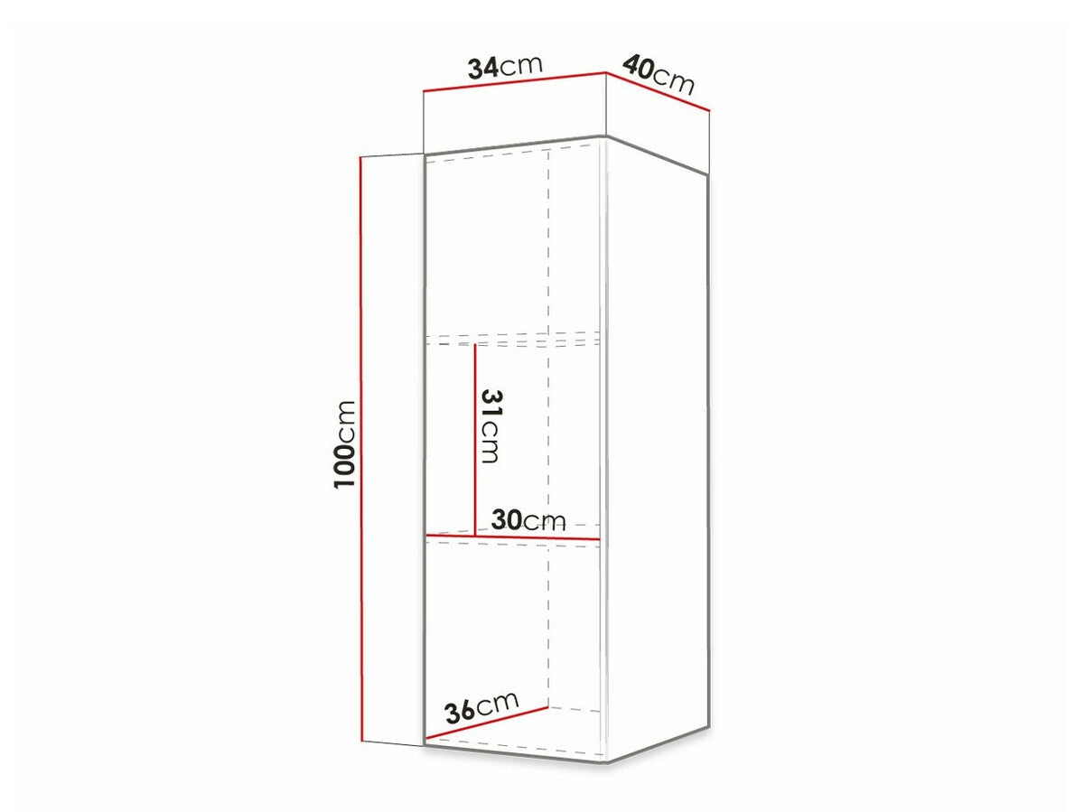 Wall cabinet Hartford H100