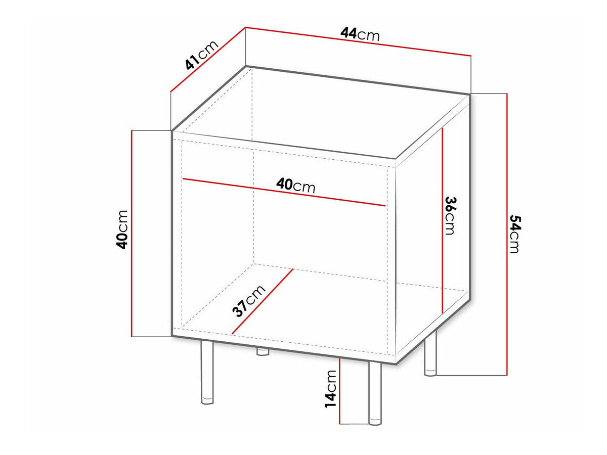 Et sæt natborde Charlotte 172