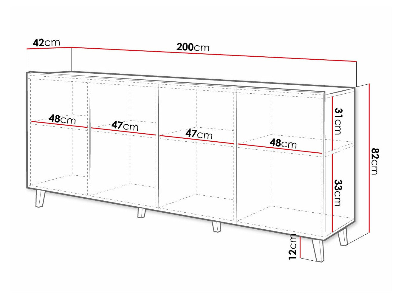 Skænk Charlotte 173