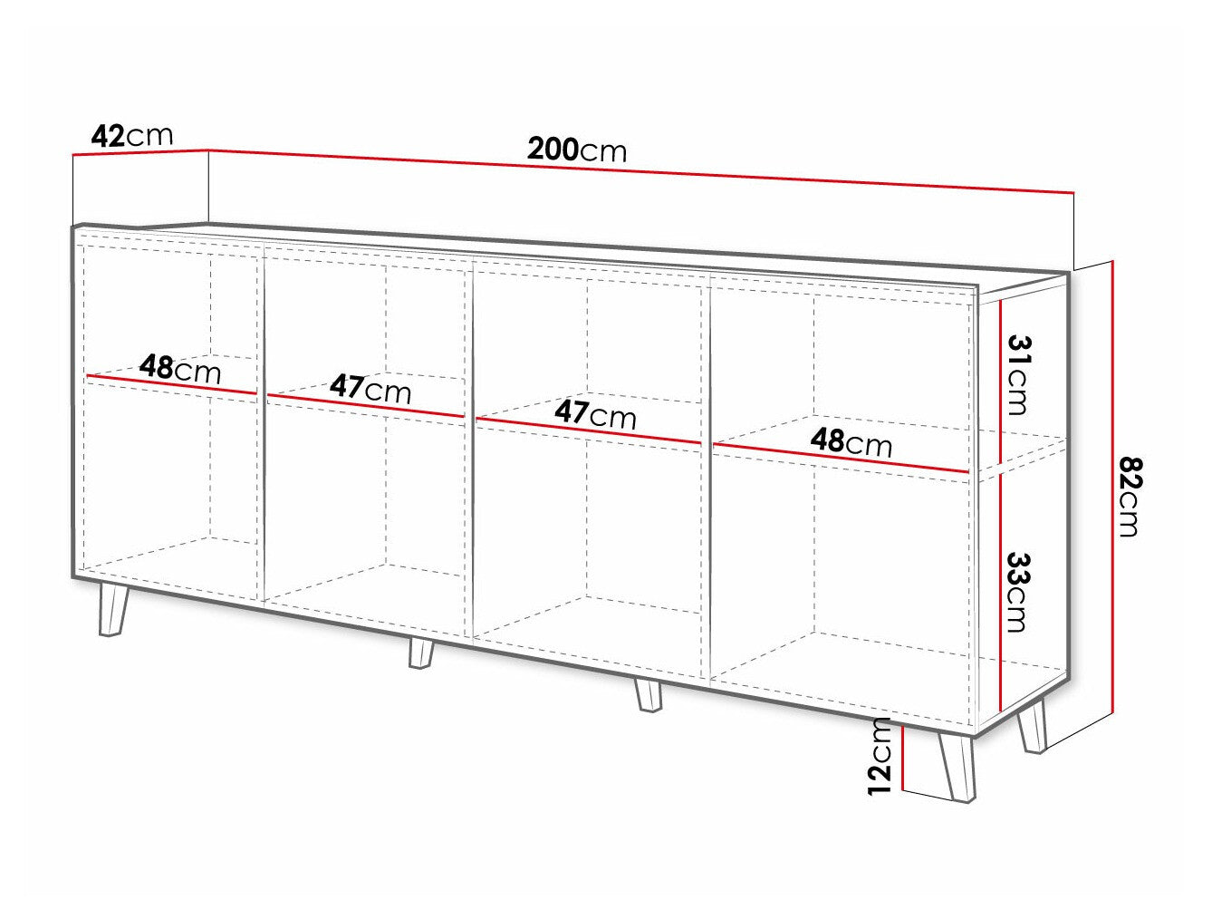 Sideboard Charlotte 175