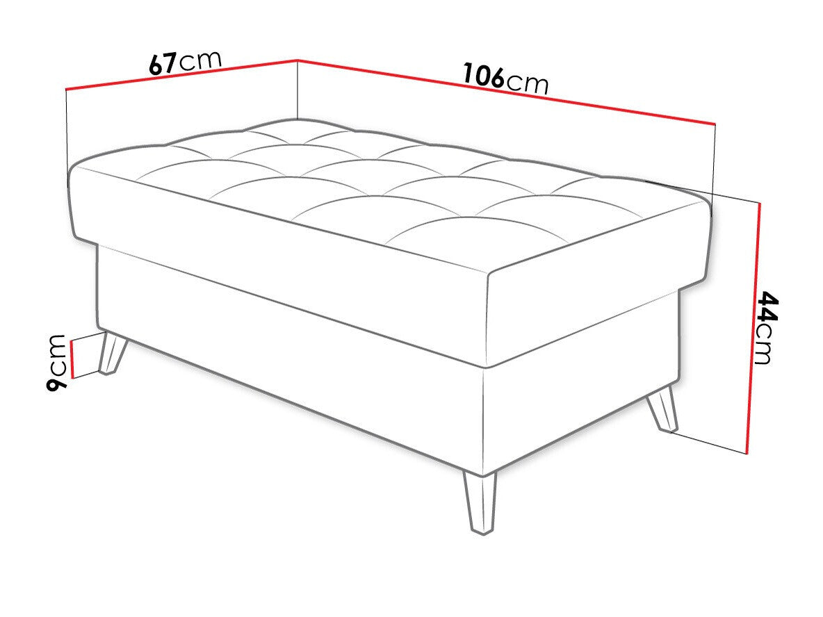 Polstret bænk Comfivo 236