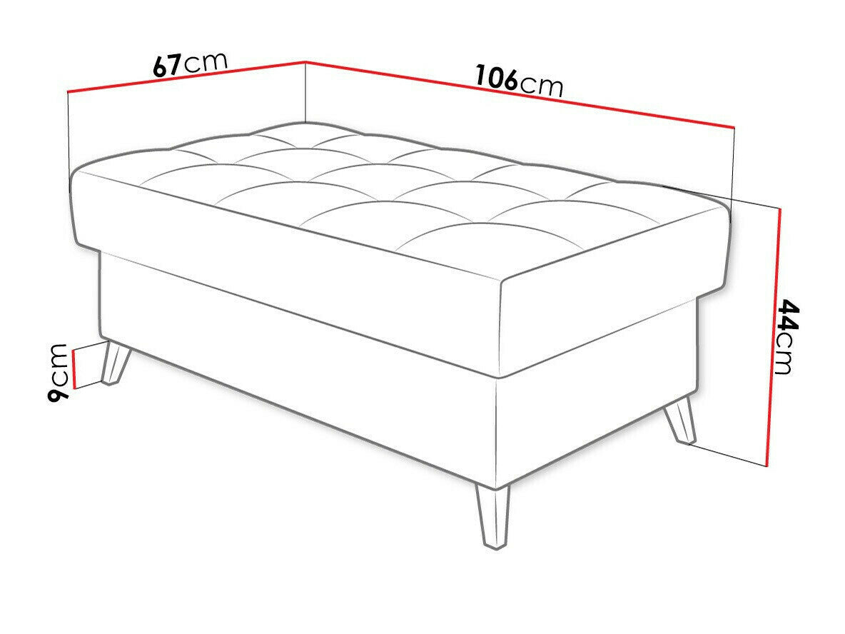 Polstret bænk Comfivo 236