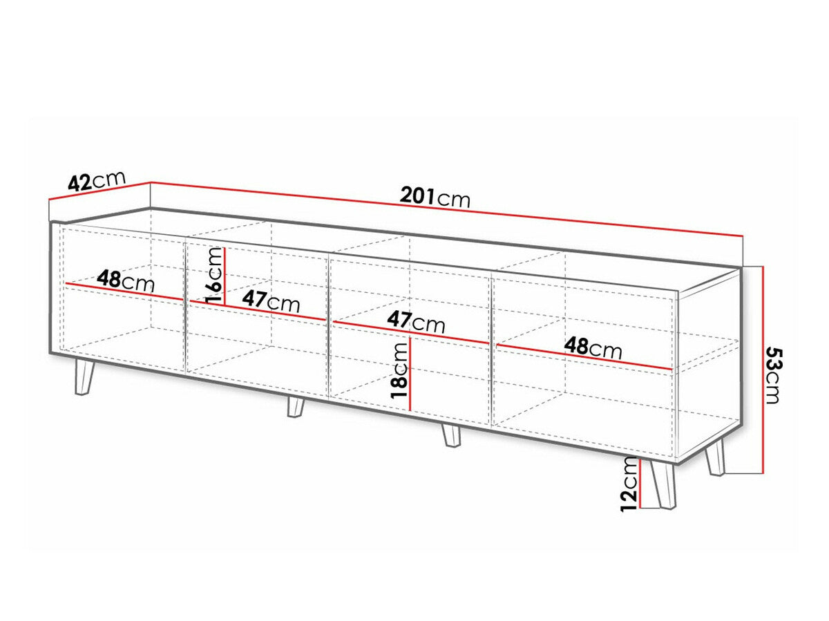 TV-bord Charlotte 181