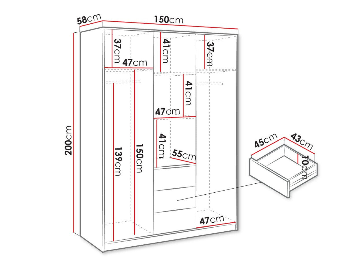 Garderobe Honolulu A144