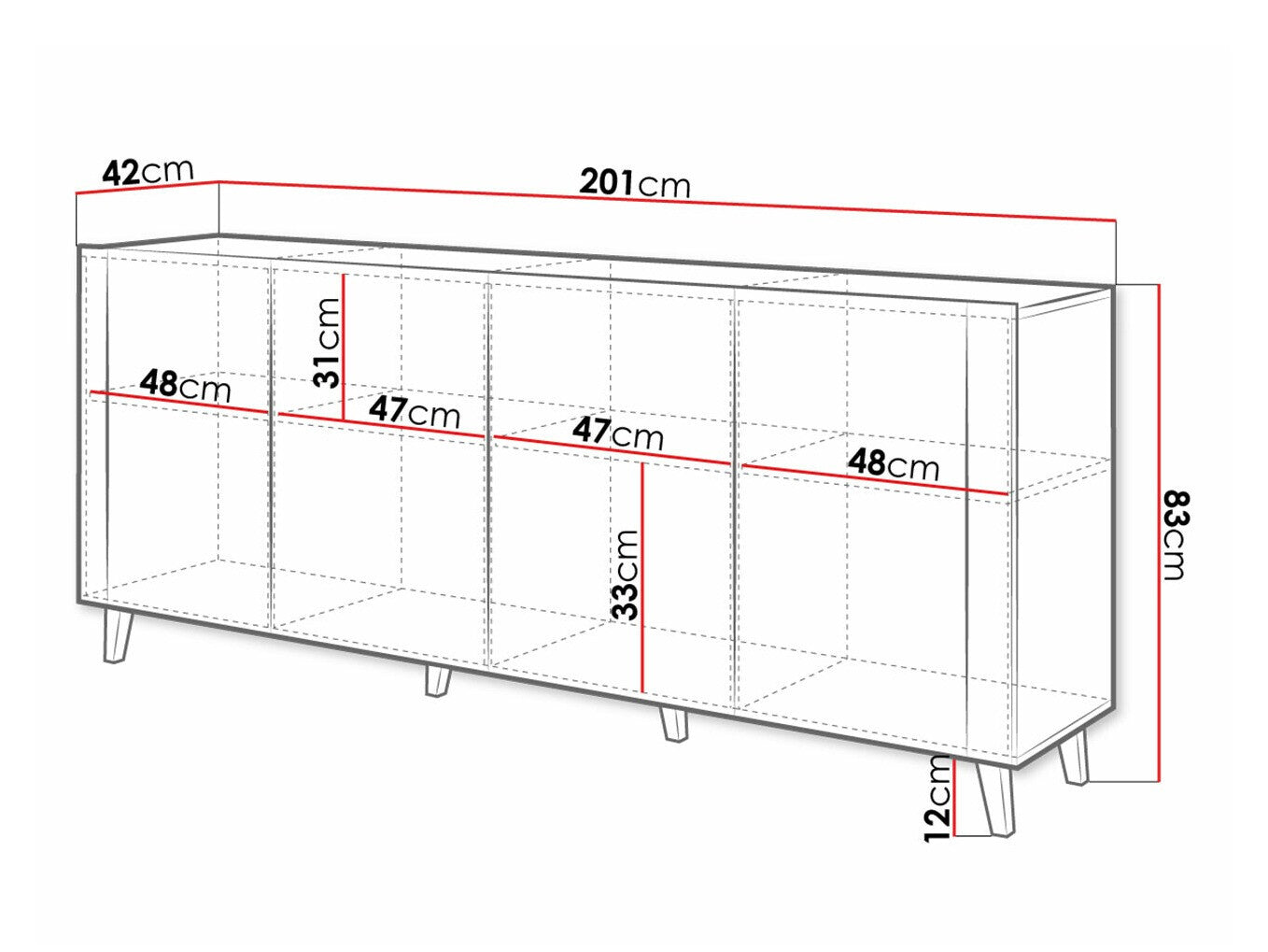 Skænk Charlotte 183