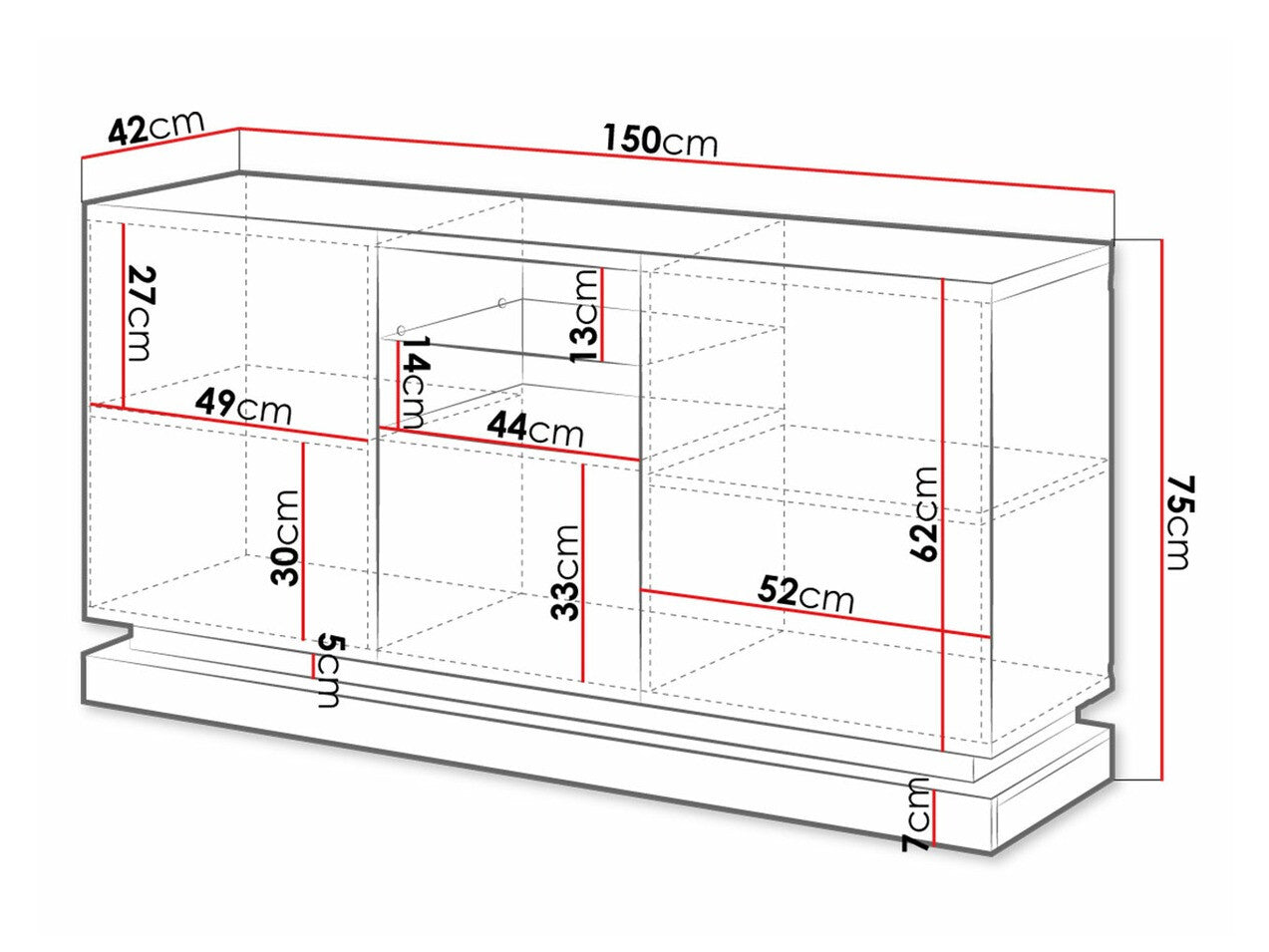 Sideboard Charlotte 186