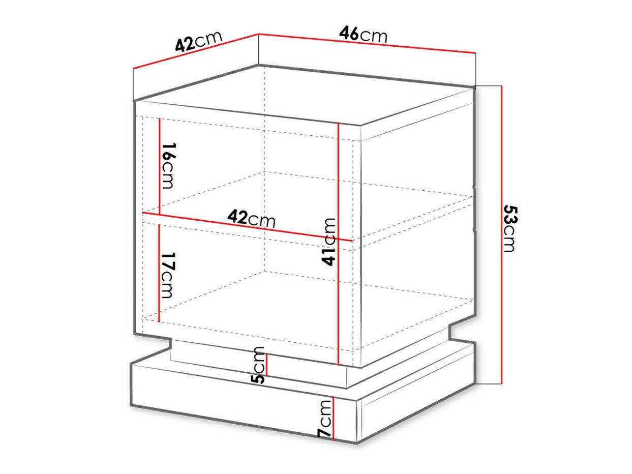 Et sæt natborde Charlotte 187