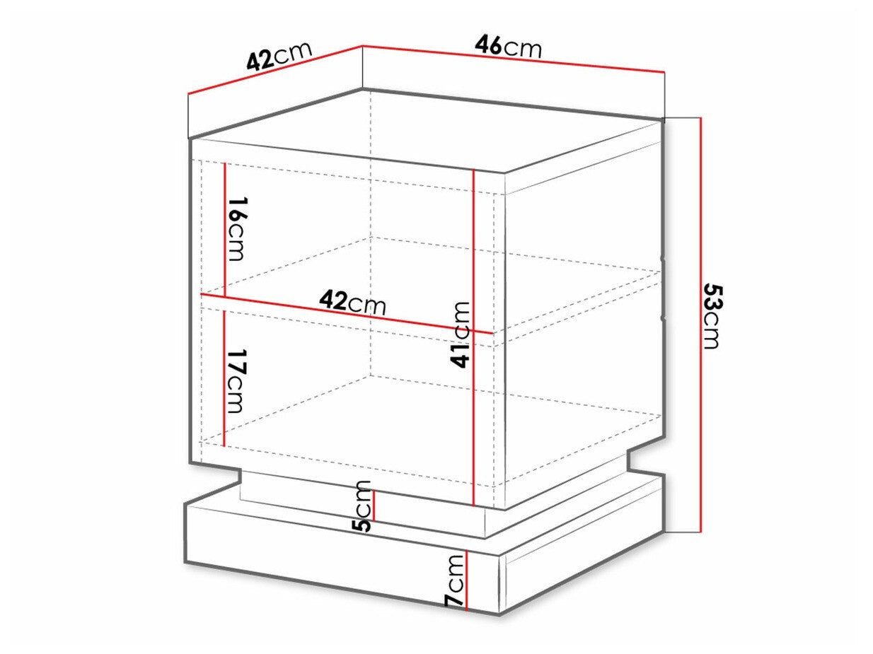Et sæt natborde Charlotte 187