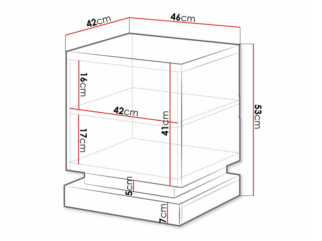 Et sæt natborde Charlotte 187
