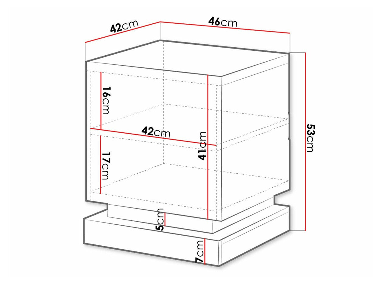 Et sæt natborde Charlotte 187