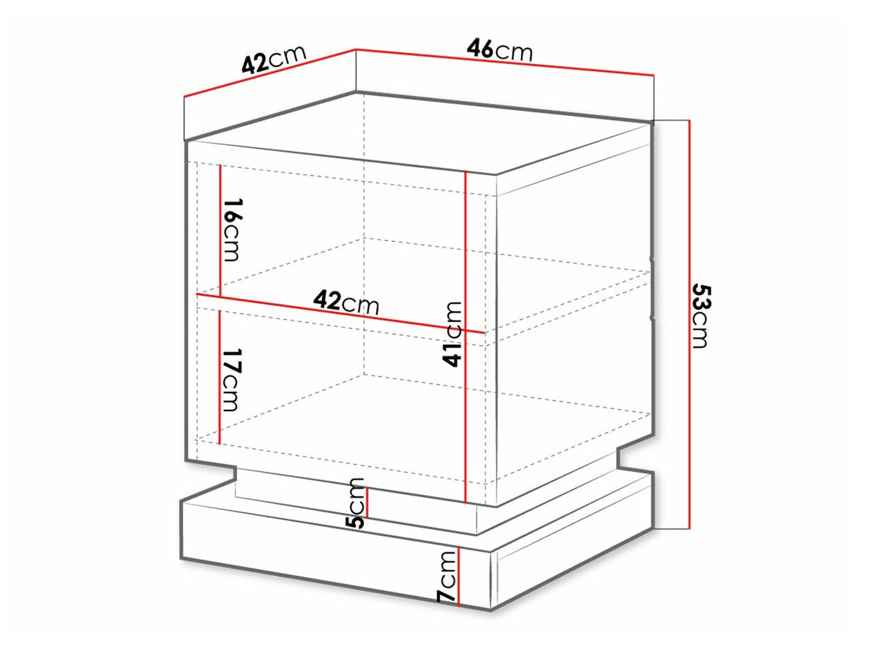 Et sæt natborde Charlotte 187