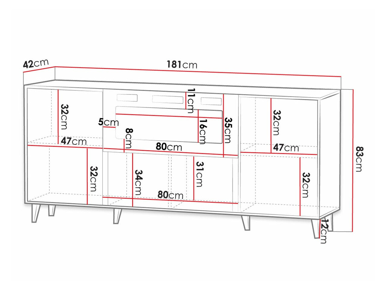 Sideboard Charlotte J107