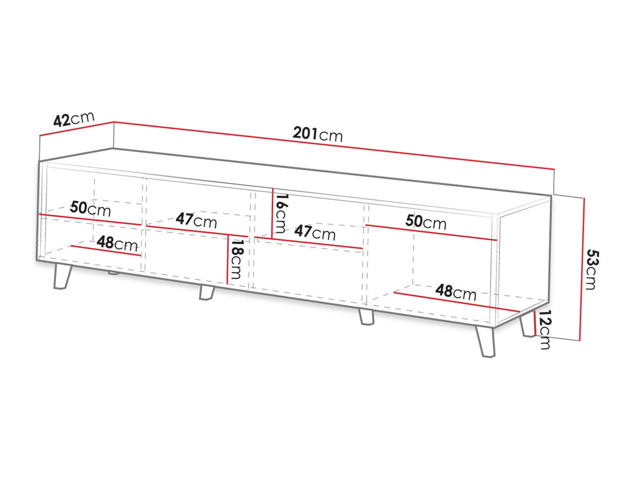 TV stand Charlotte J104