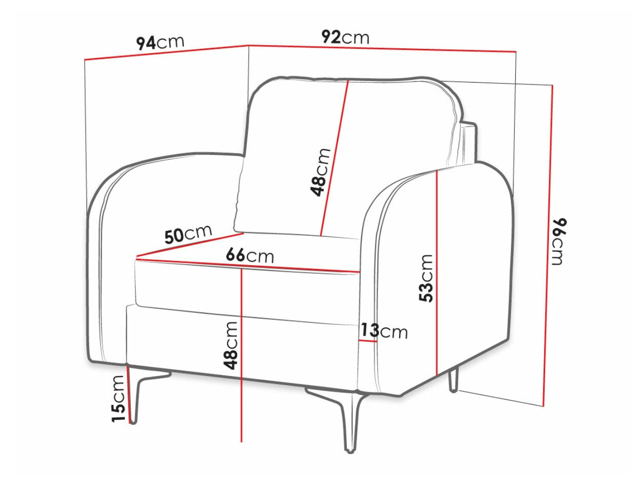 Lænestol Torlua 100