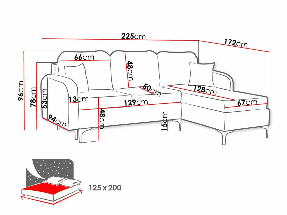 Corner sofa Clovis A103