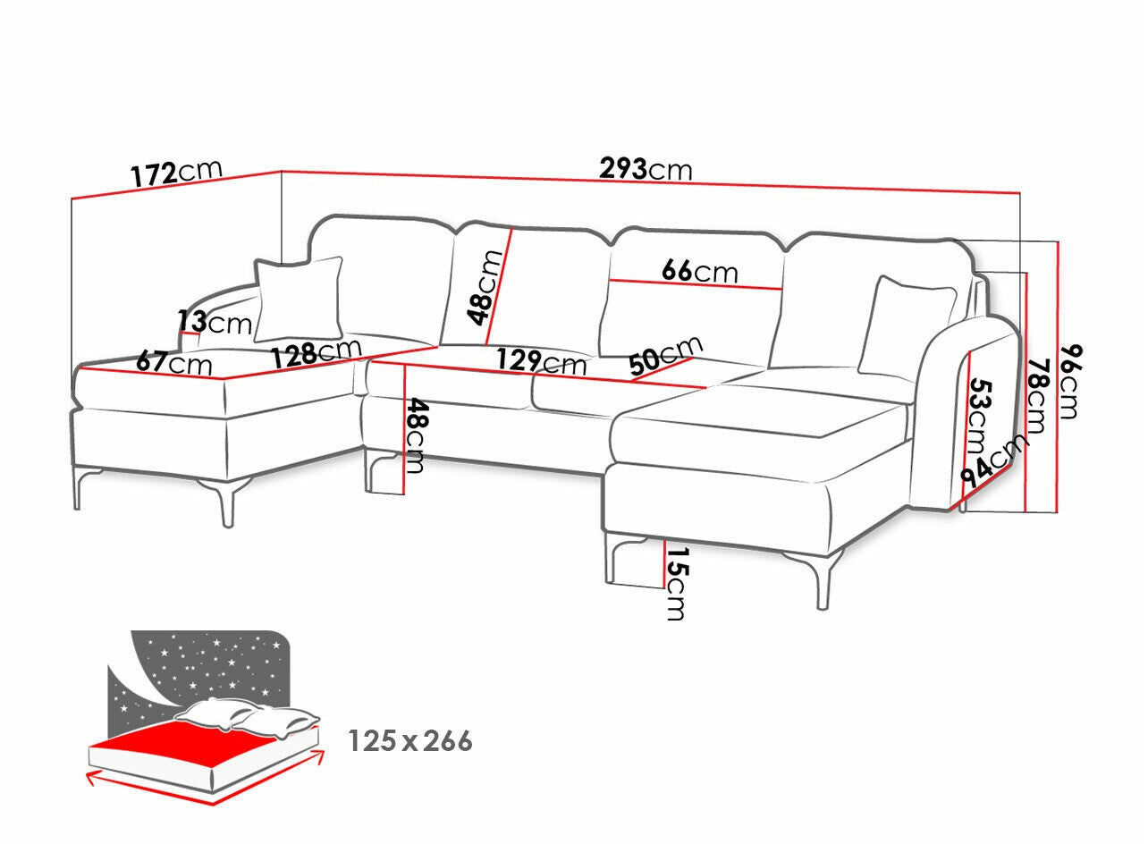 Corner sofa Clovis A104