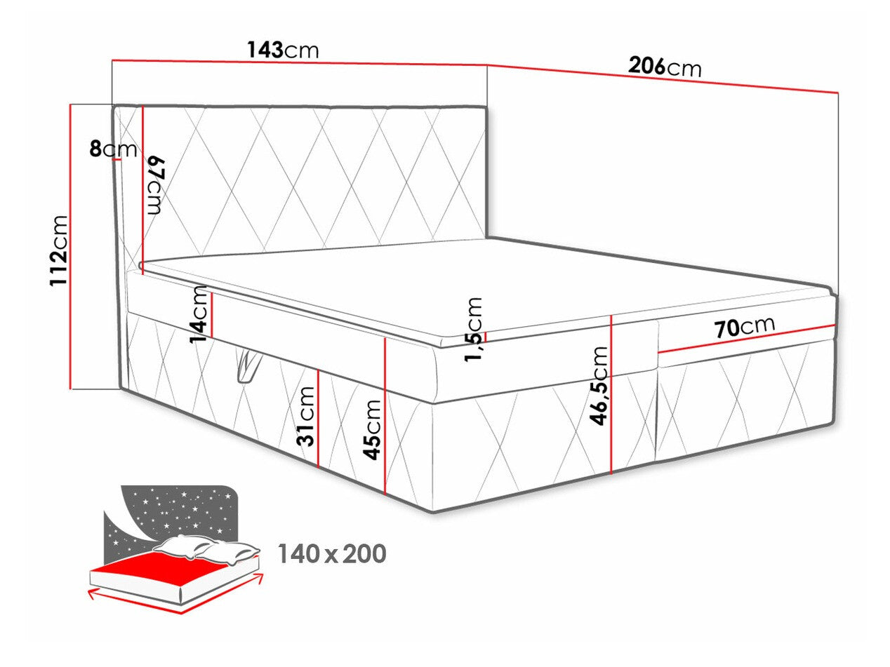 Kontinentalseng Comfivo 225