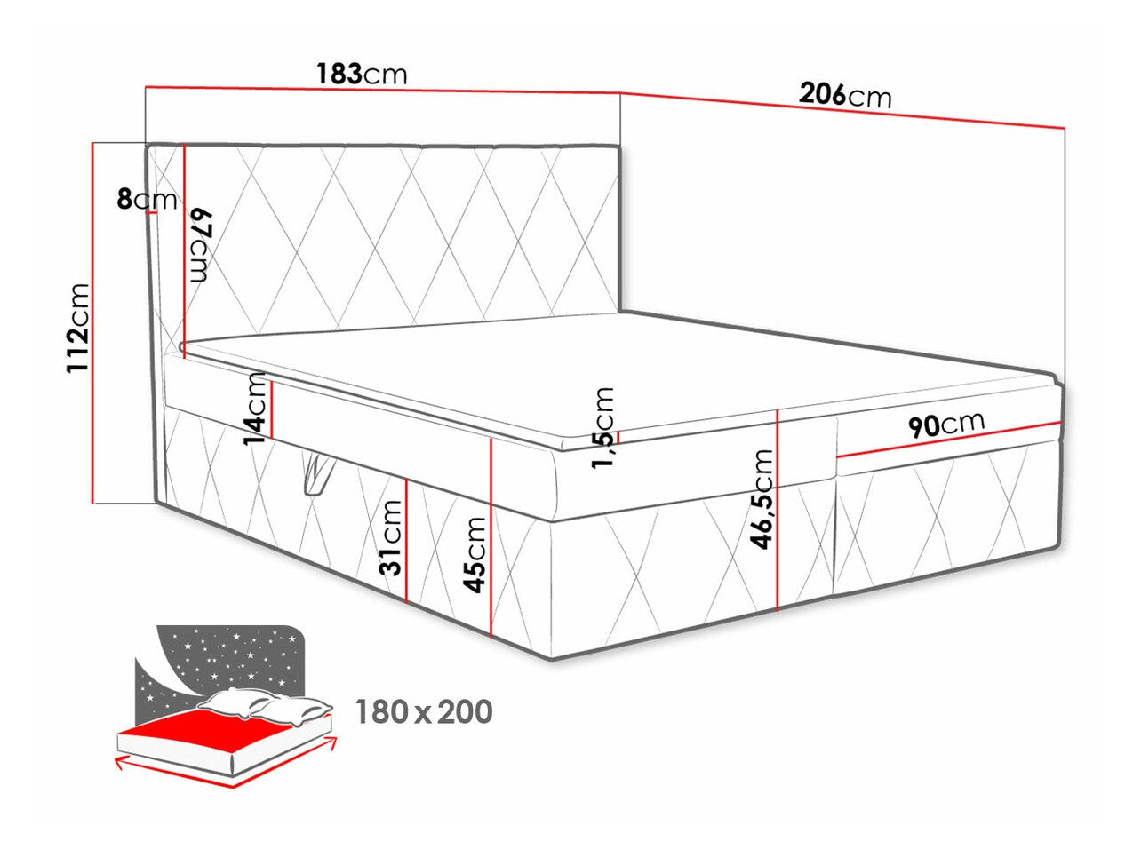 Kontinentalseng Comfivo 225