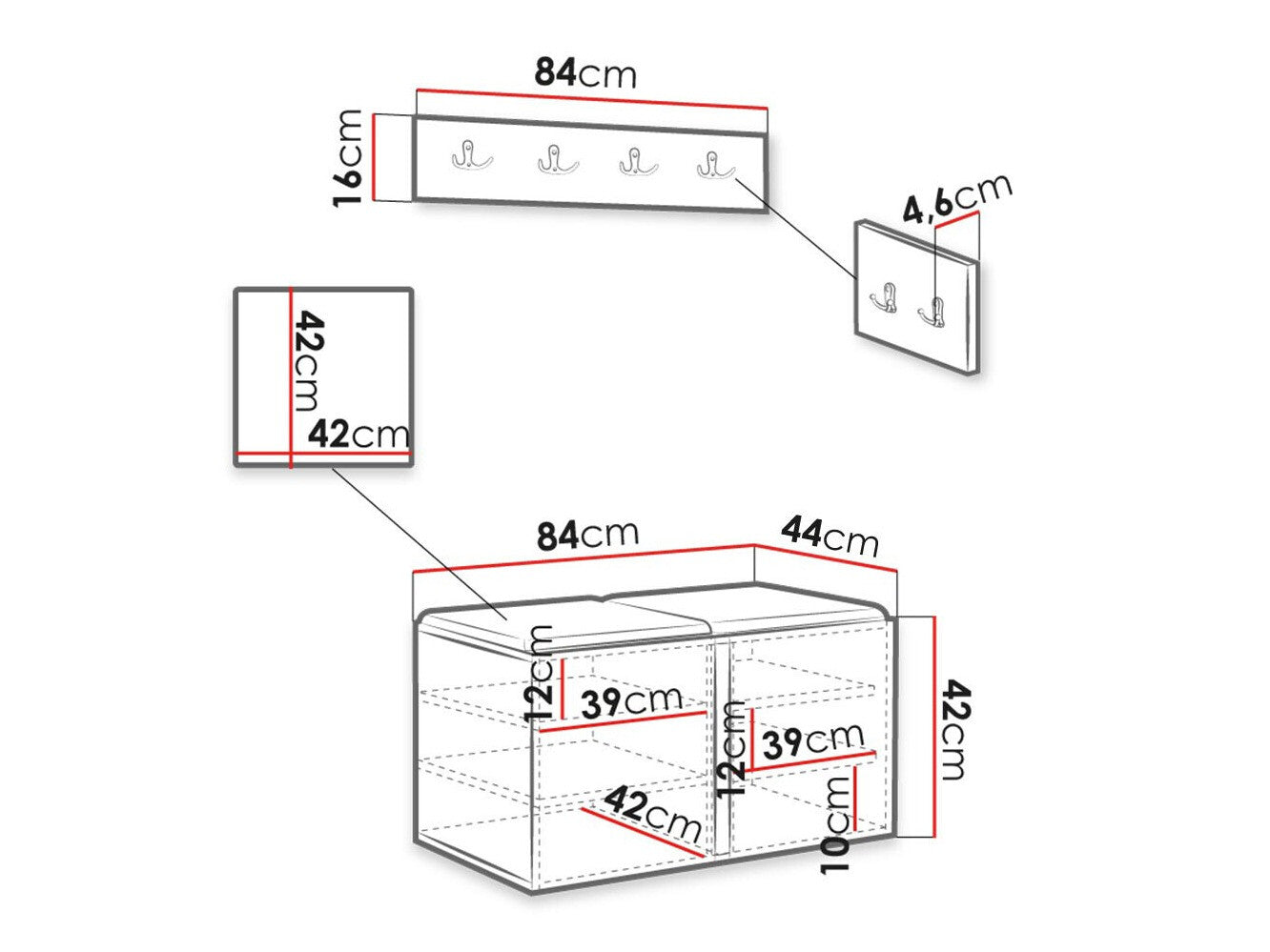 Entrésæt Hartford 376