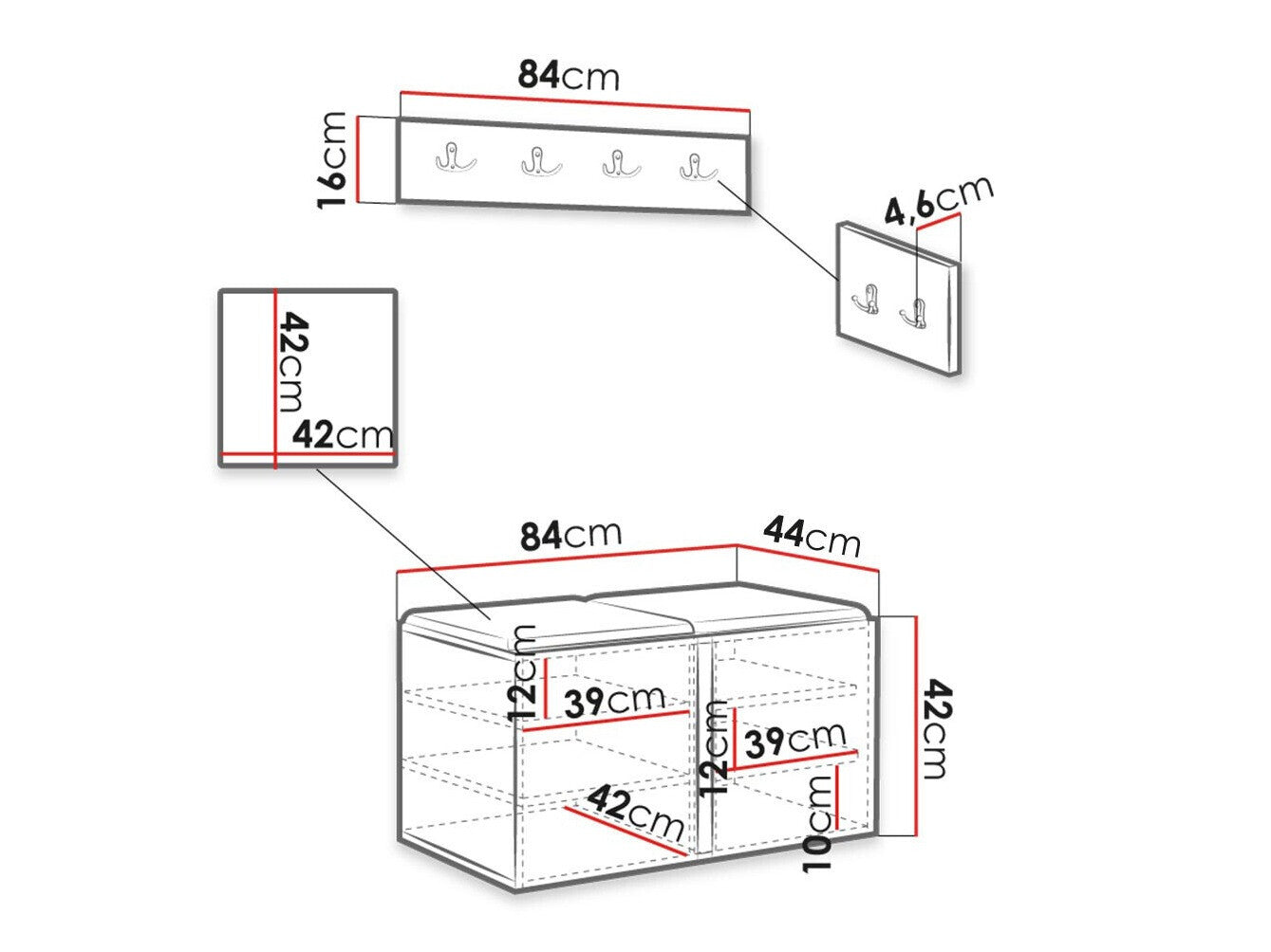 Entrésæt Hartford 376