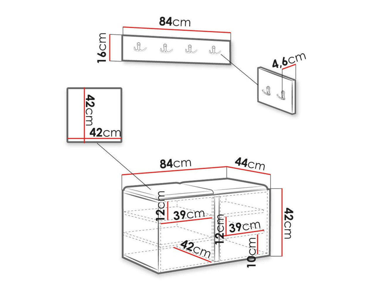 Entrésæt Hartford 376