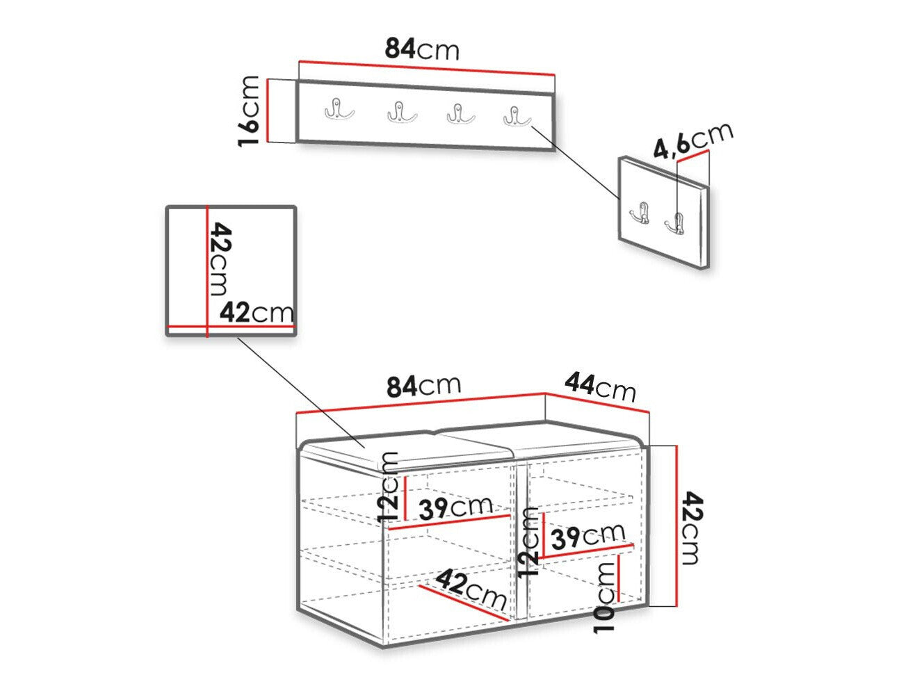 Entrésæt Hartford 376