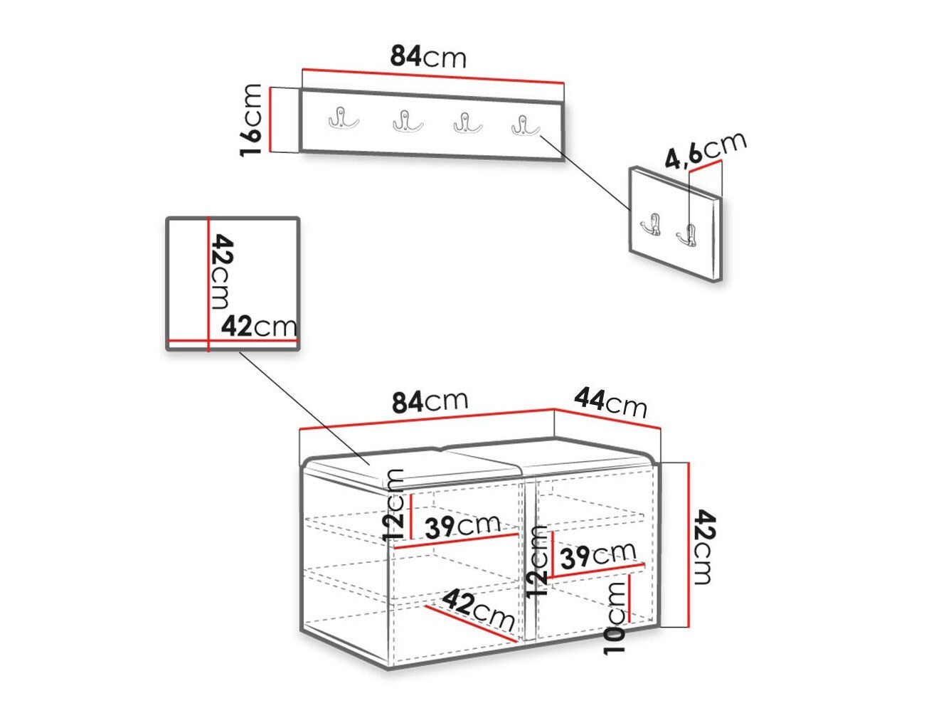 Entrésæt Hartford 376