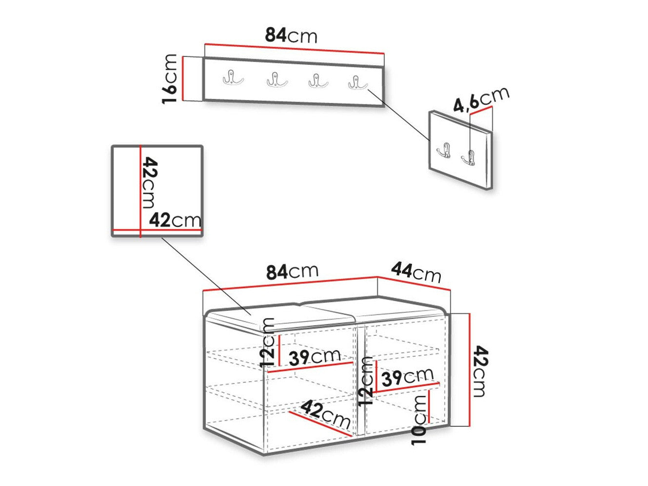 Entrésæt Hartford 376