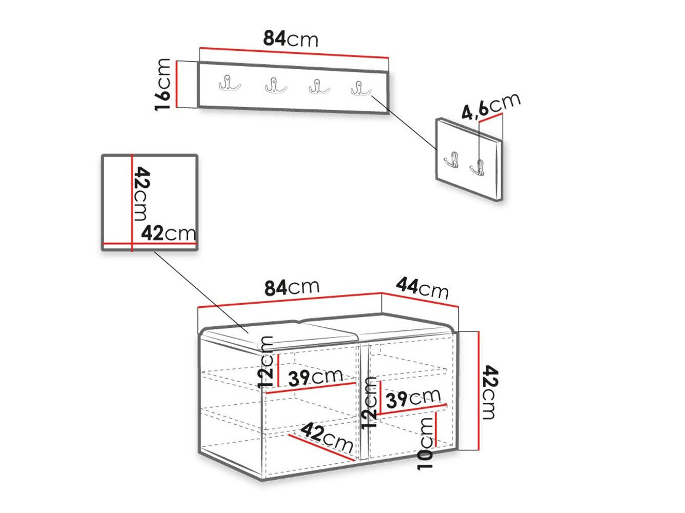Entrésæt Hartford 376