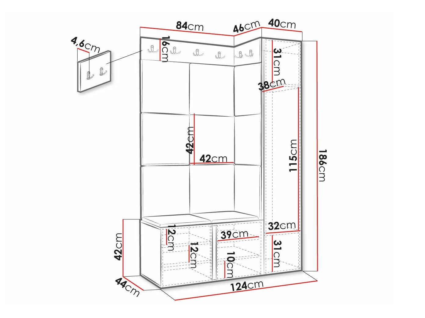 Entrésæt Hartford 377