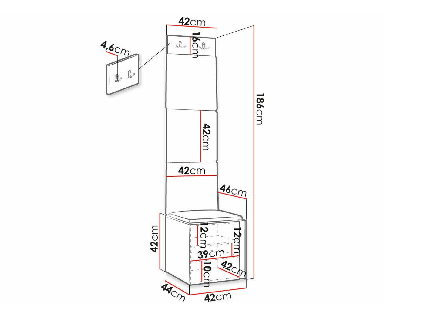 Entrésæt Hartford 378