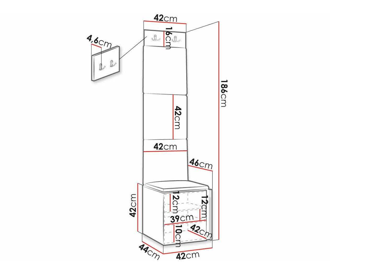 Entrésæt Hartford 378